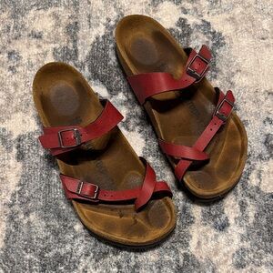 Birkenstock Red Sandals
